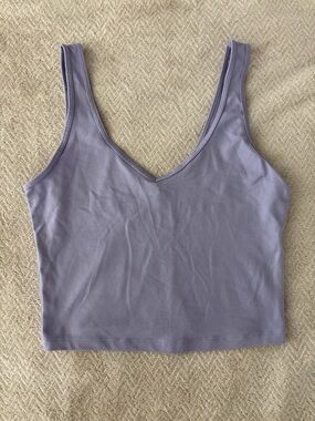 Hollister Lilac V-Neck Tank